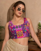 Graceful Crepe Silk Ready Blouse Collection