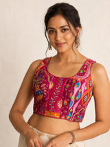 Graceful Crepe Silk Ready Blouse Collection