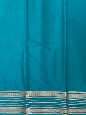 Luxe Drapes: Semi Mysore Crepe Silk Saree for Timeless Elegance-(KH Anusuya)