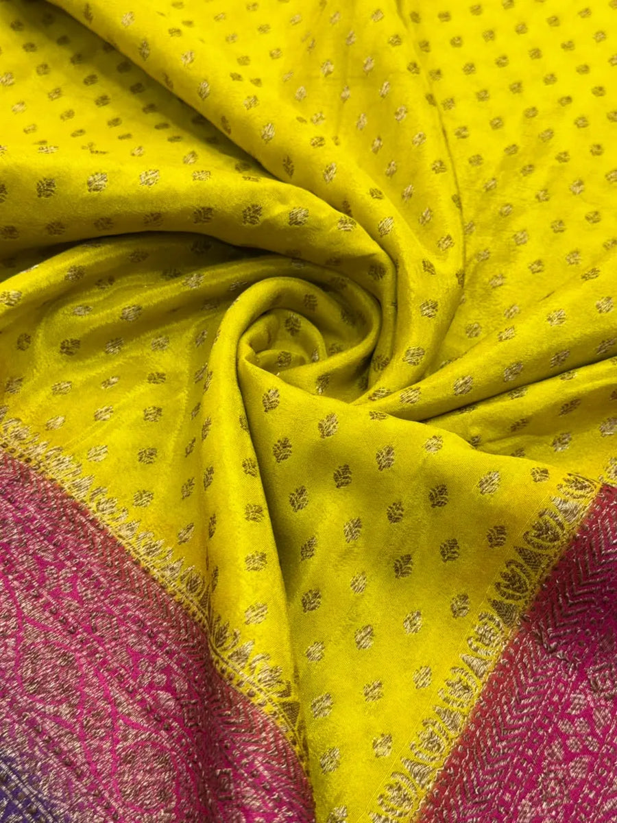 Premium Korean Silk Zari Saree