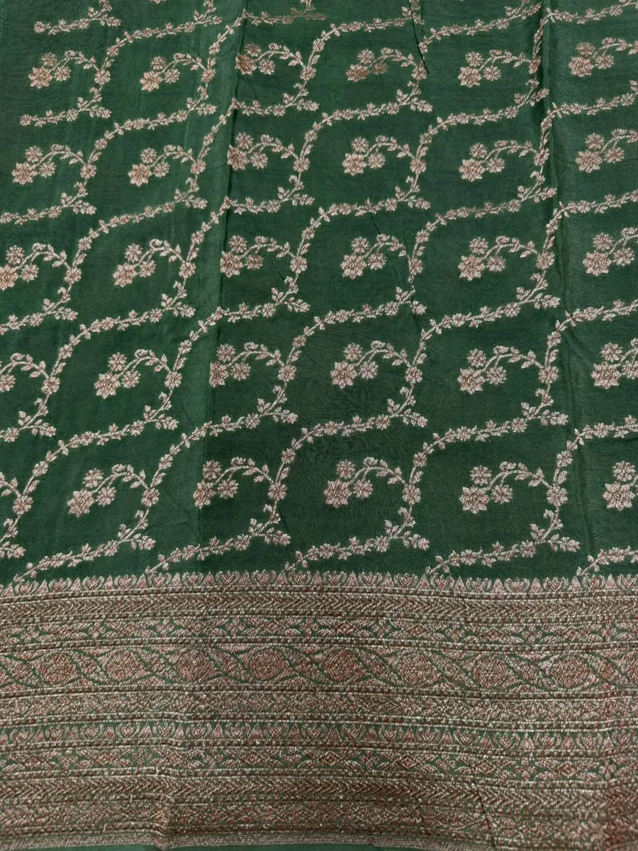 Premium Korean Silk Zari Saree
