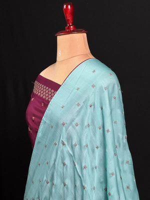Classic Smooth Silk Saree for Women-(KUMKUM)