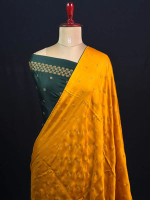 Classic Smooth Silk Saree for Women-(KUMKUM)