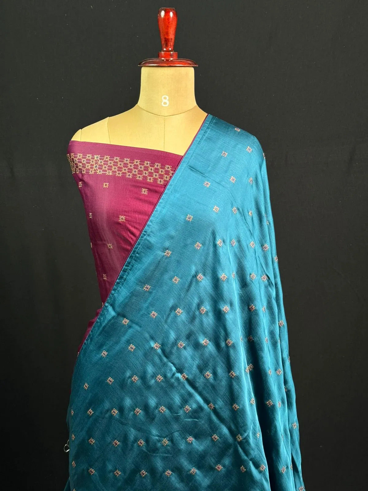 Classic Smooth Silk Saree for Women-(KUMKUM)