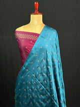 Classic Smooth Silk Saree for Women-(KUMKUM)
