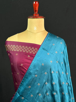 Classic Smooth Silk Saree for Women-(KUMKUM)