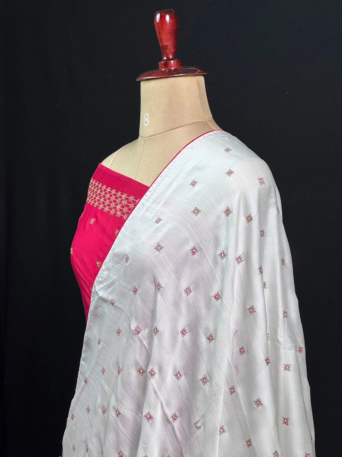 Classic Smooth Silk Saree for Women-(KUMKUM) 