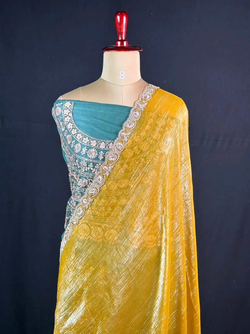 Festive Radiance Fancy Silk Saree 