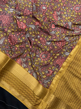 Kalamkari Silk 3D Saree