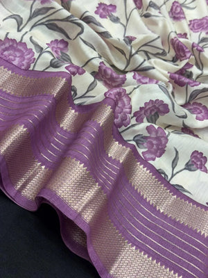 Musk Cotton Saree – Soft Comfort with Everyday Elegance-Kalamkari Tasar Silk JD