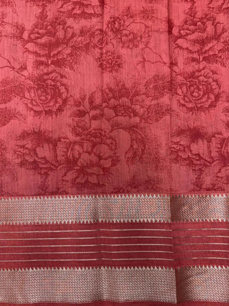 Musk Cotton Saree – Soft Comfort with Everyday Elegance-Kalamkari Tasar Silk JD