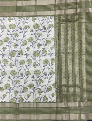 Musk Cotton Saree – Soft Comfort with Everyday Elegance-Kalamkari Tasar Silk JD