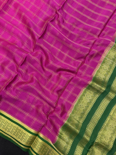 Pure Mysore Silk-Kamdeshi 3 line