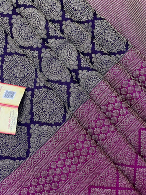 Pure Kanchi Jhalak Silk Saree