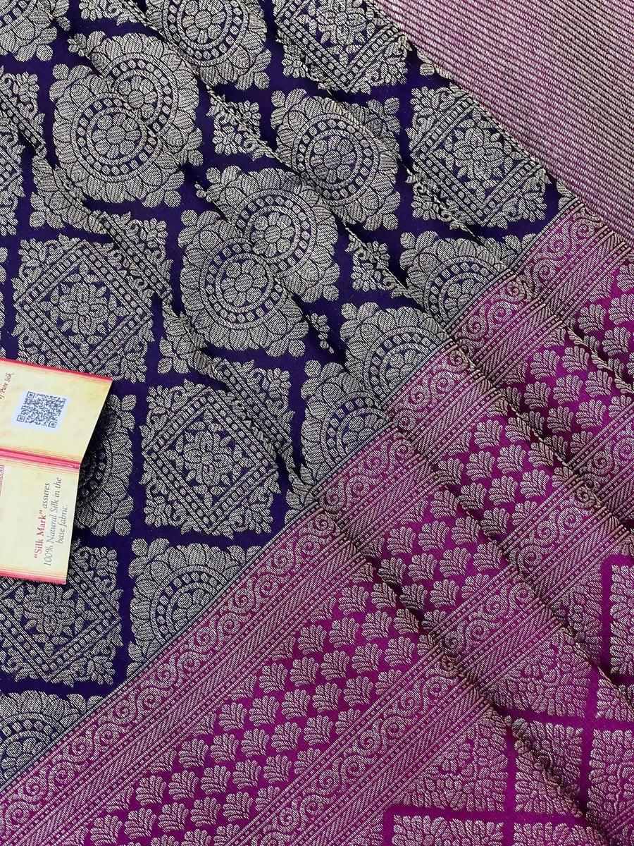 Pure Kanchi Jhalak Silk Saree