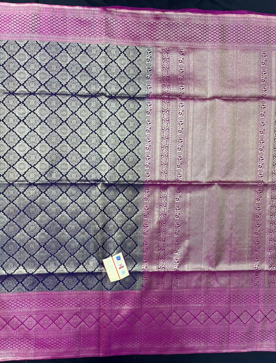Pure Kanchi Jhalak Silk Saree