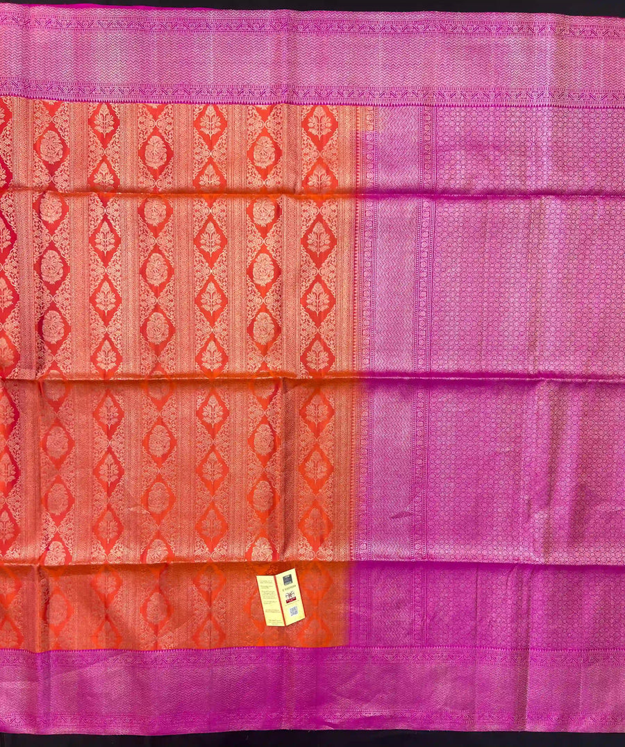 Pure Kanchi Jhalak Silk Saree
