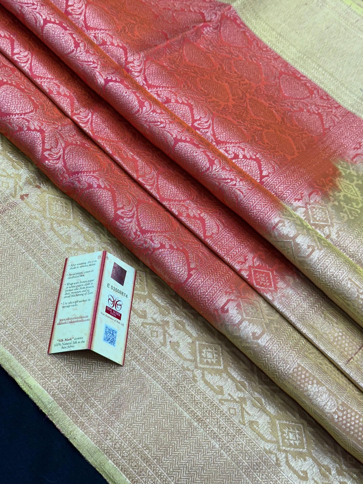 Authentic Pure Soft Kanjivaram Silk Saree – Handloom South Indian Saree (Kanchi Jhalak)