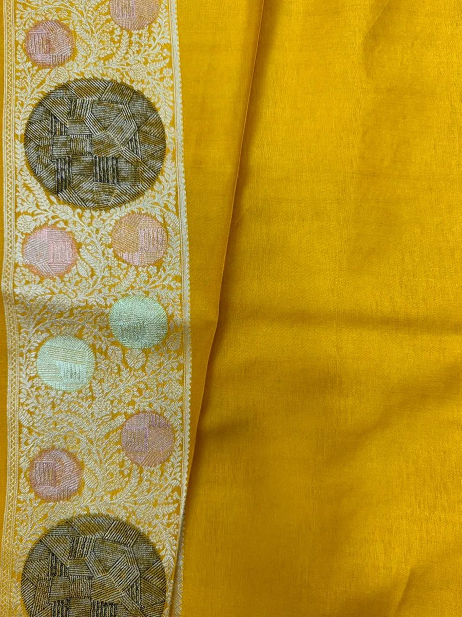 Silk Aura Elegance-Kanchi Temple