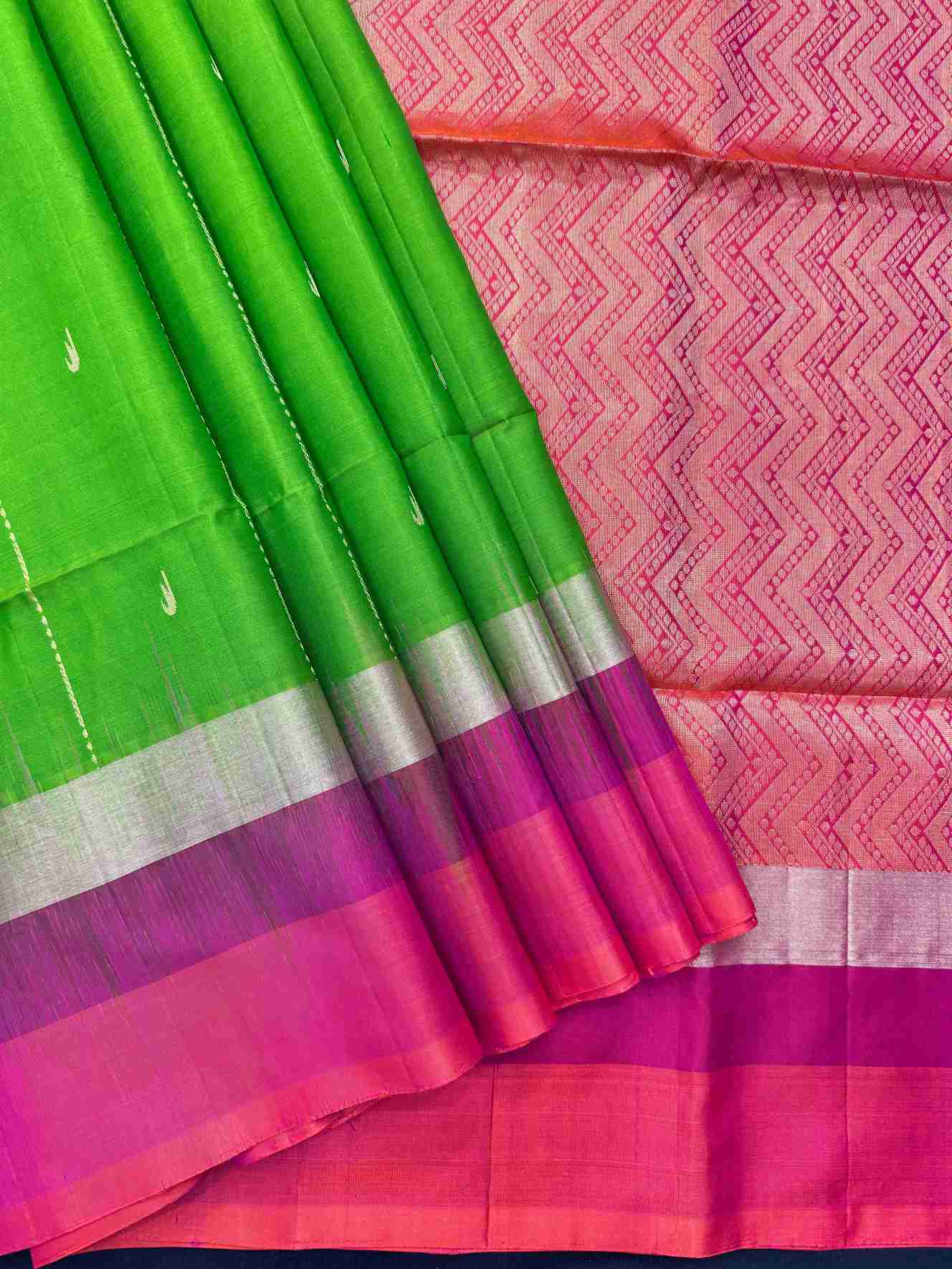 Pure Kanchipuram silk 11