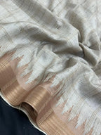 Tussar Silk Saree for Women – Rich Handloom Silk with Natural Shine for Graceful Ethnic Wear