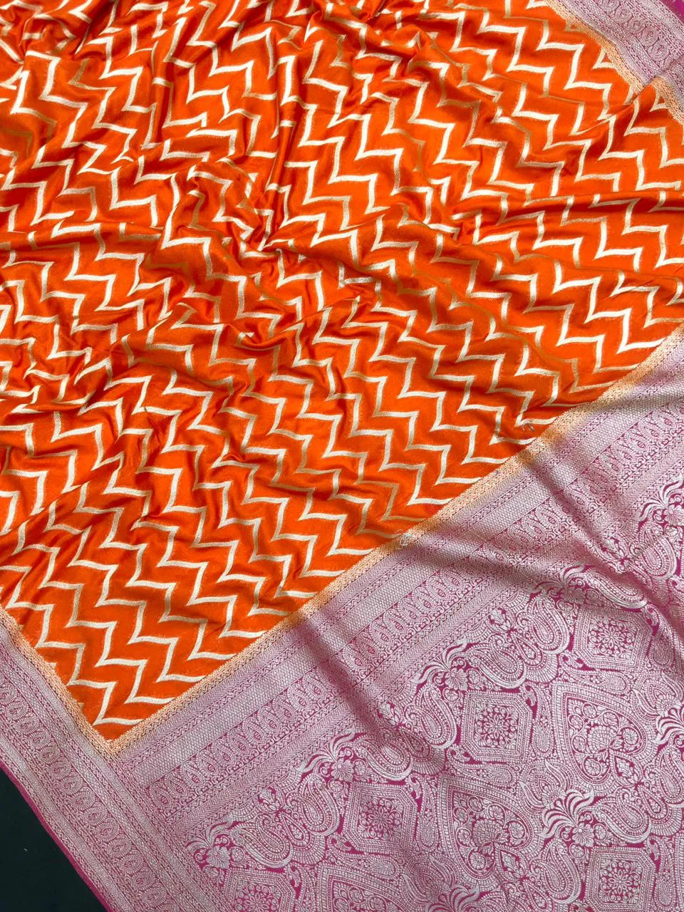 Classic Drape Georgette Saree with Subtle Shine-Kavya Silk 