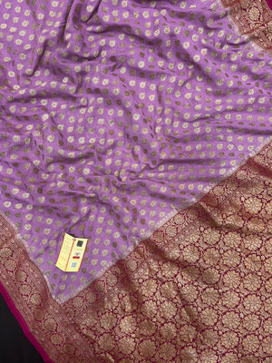Timeless Pure Khaddi Georgette Silk Saree – The Ultimate Ethnic Wear for Wedding Celebration