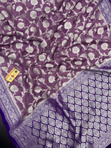  Pure Khaddi Georgette Saree with Subtle Shine