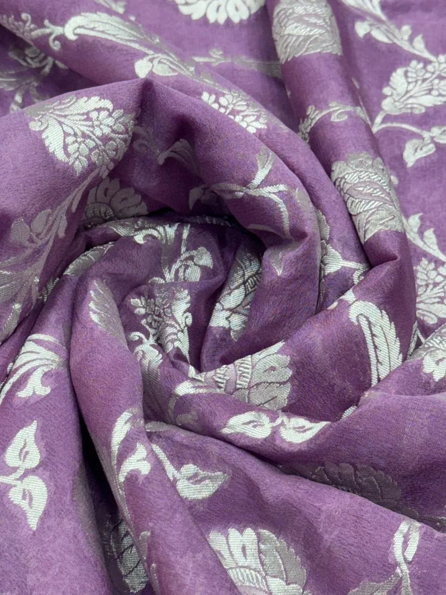  Pure Khaddi Georgette Saree with Subtle Shine