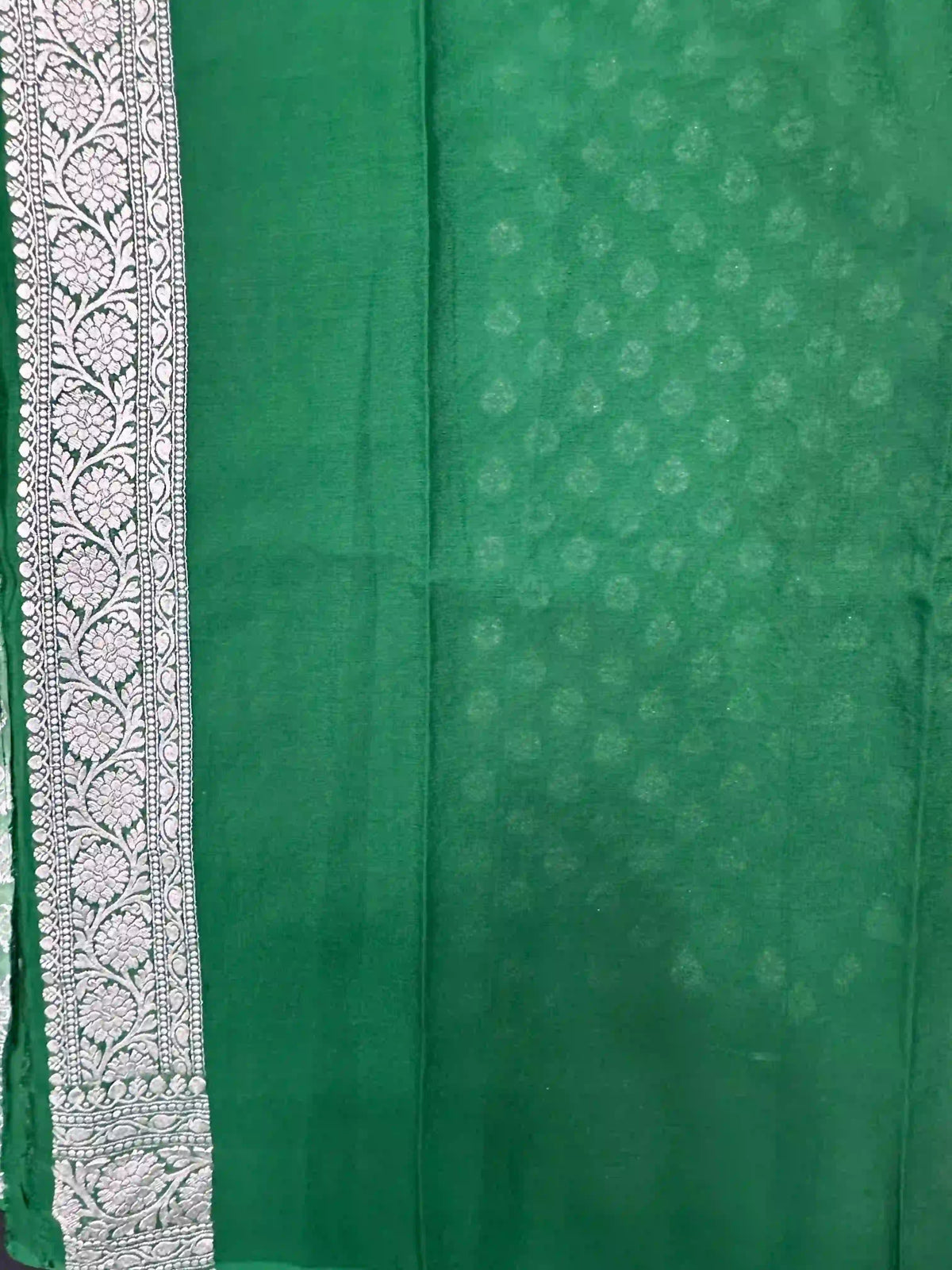 Pure Banarasi Khaddi Georgette Saree