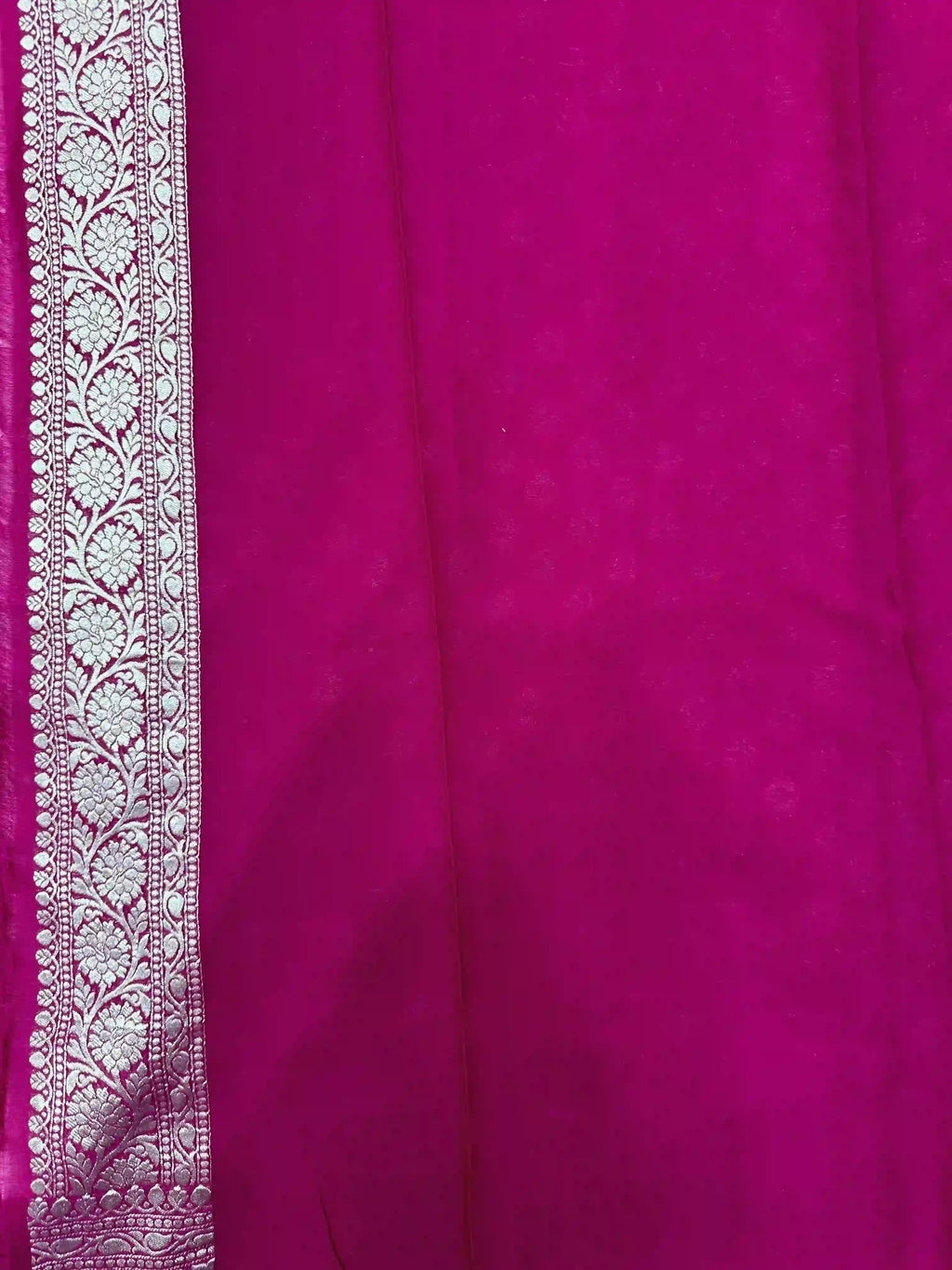 Pure Banarasi Khaddi Georgette Saree