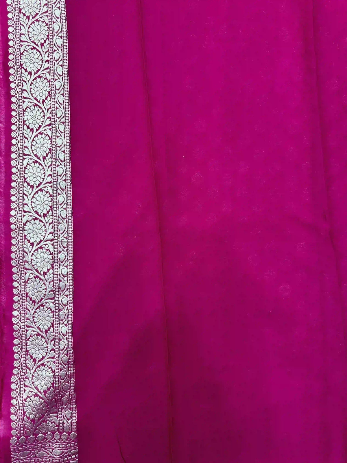 Pure Banarasi Khaddi Georgette Saree
