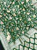 Khaddi Georgette Meena Saree