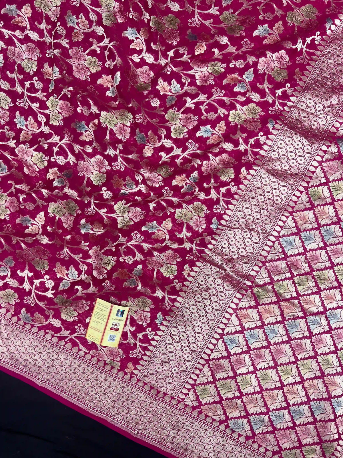 Pure Khaddi Georgette  Meena Saree