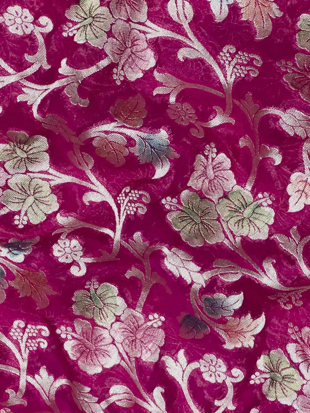 Pure Khaddi Georgette  Meena Saree