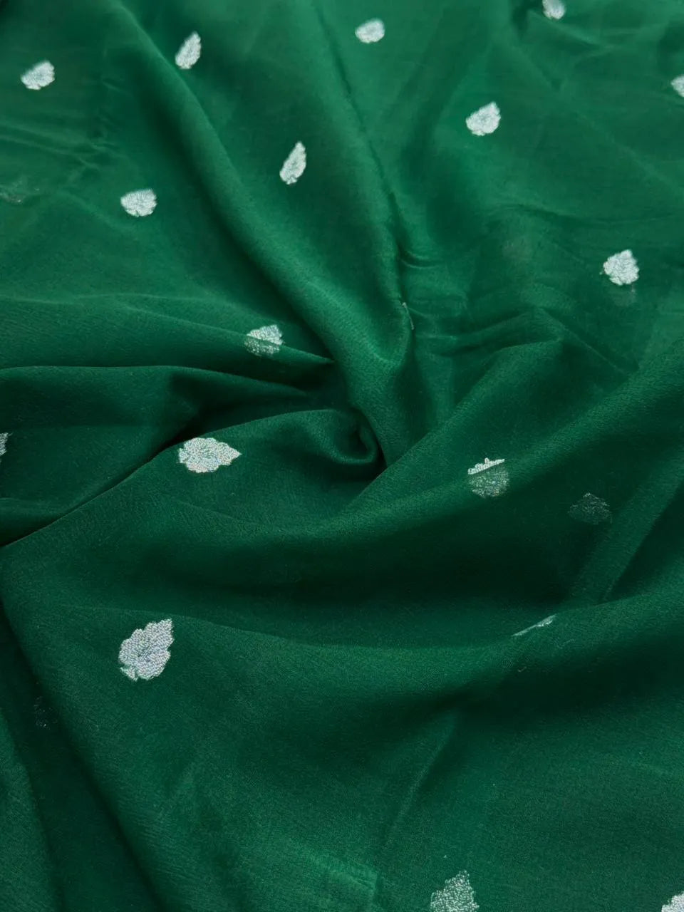 Banarasi Pure Khaddi Chiffon Saree