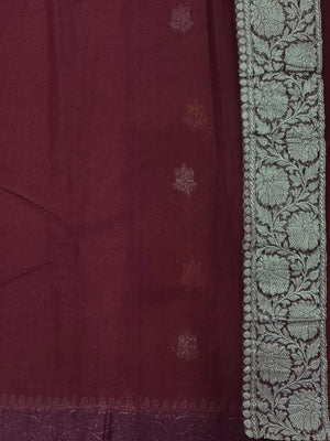 Banarasi Pure Khaddi Chiffon Saree