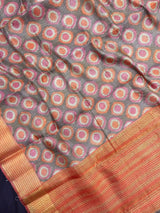 Banarasi Kota Chex  Saree