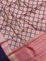 Banarasi Kota Chex  Saree