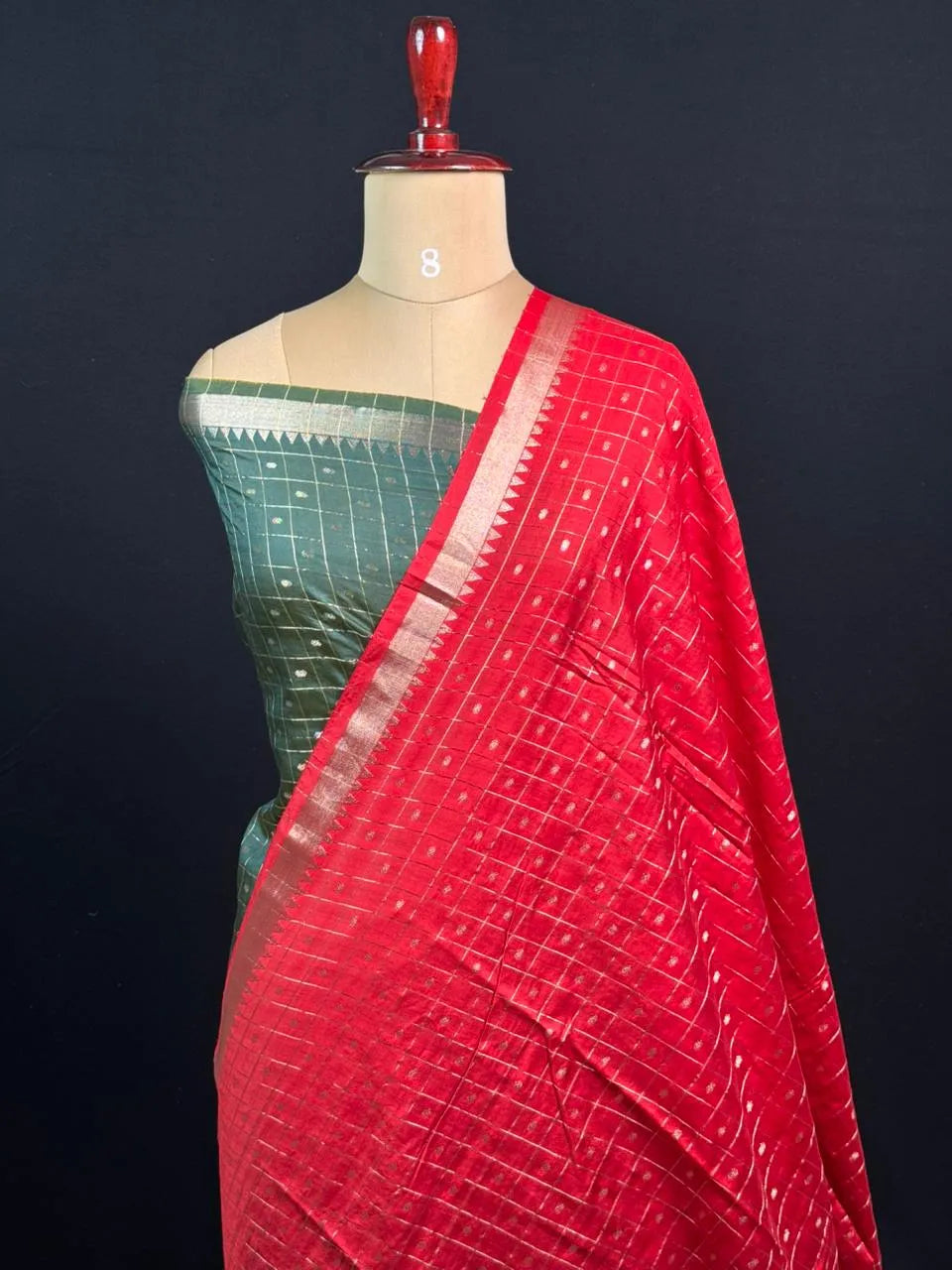 Breezy Beauty Semi Malai Cotton Silk Saree