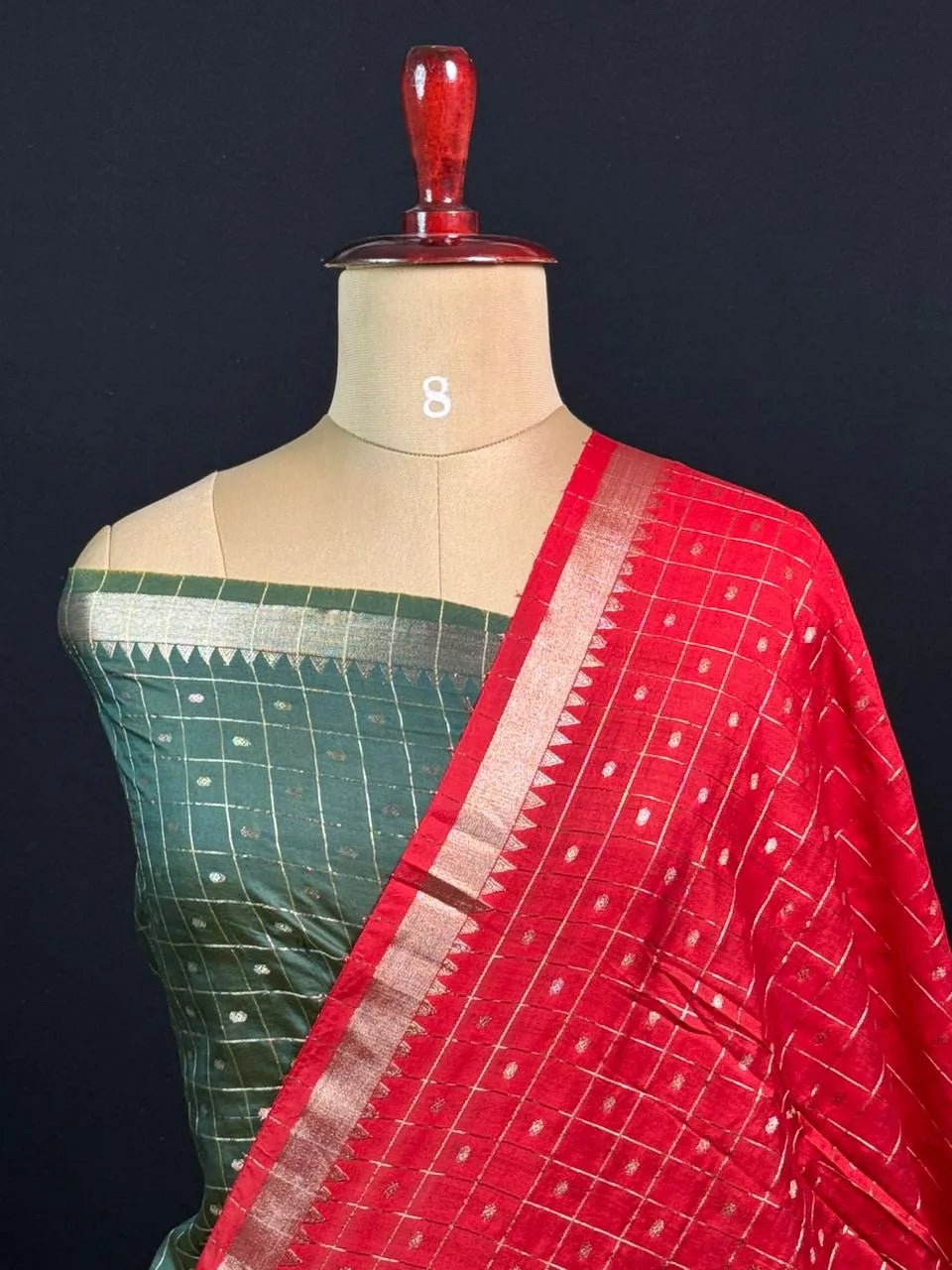 Breezy Beauty Semi Malai Cotton Silk Saree
