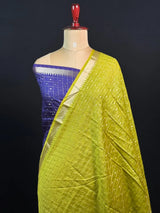 Breezy Beauty Semi Malai Cotton Silk Saree