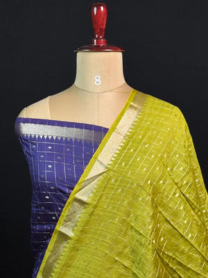 Breezy Beauty Semi Malai Cotton Silk Saree