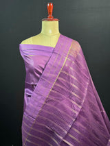 Stylish Semi Tussar Linen Silk Saree