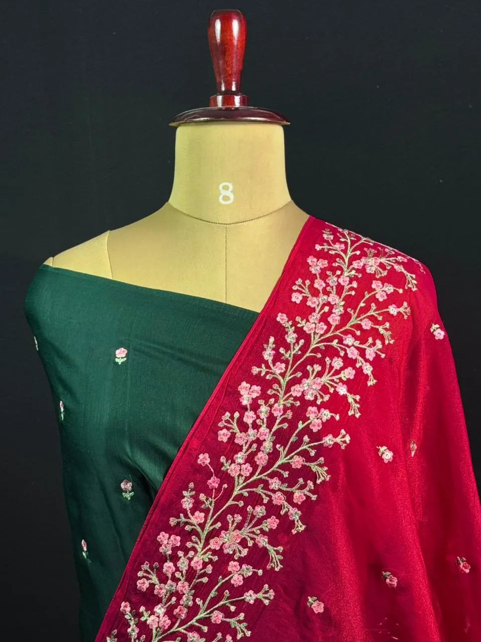 Mesmerizing Shimmer Silk Saree – Perfect Party Look