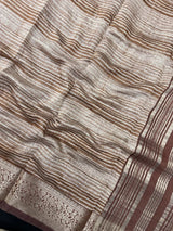 Pure Chinya Silk Saree-Lining Silk