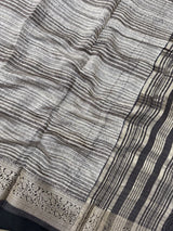 Pure Chinya Silk Saree-Lining Silk