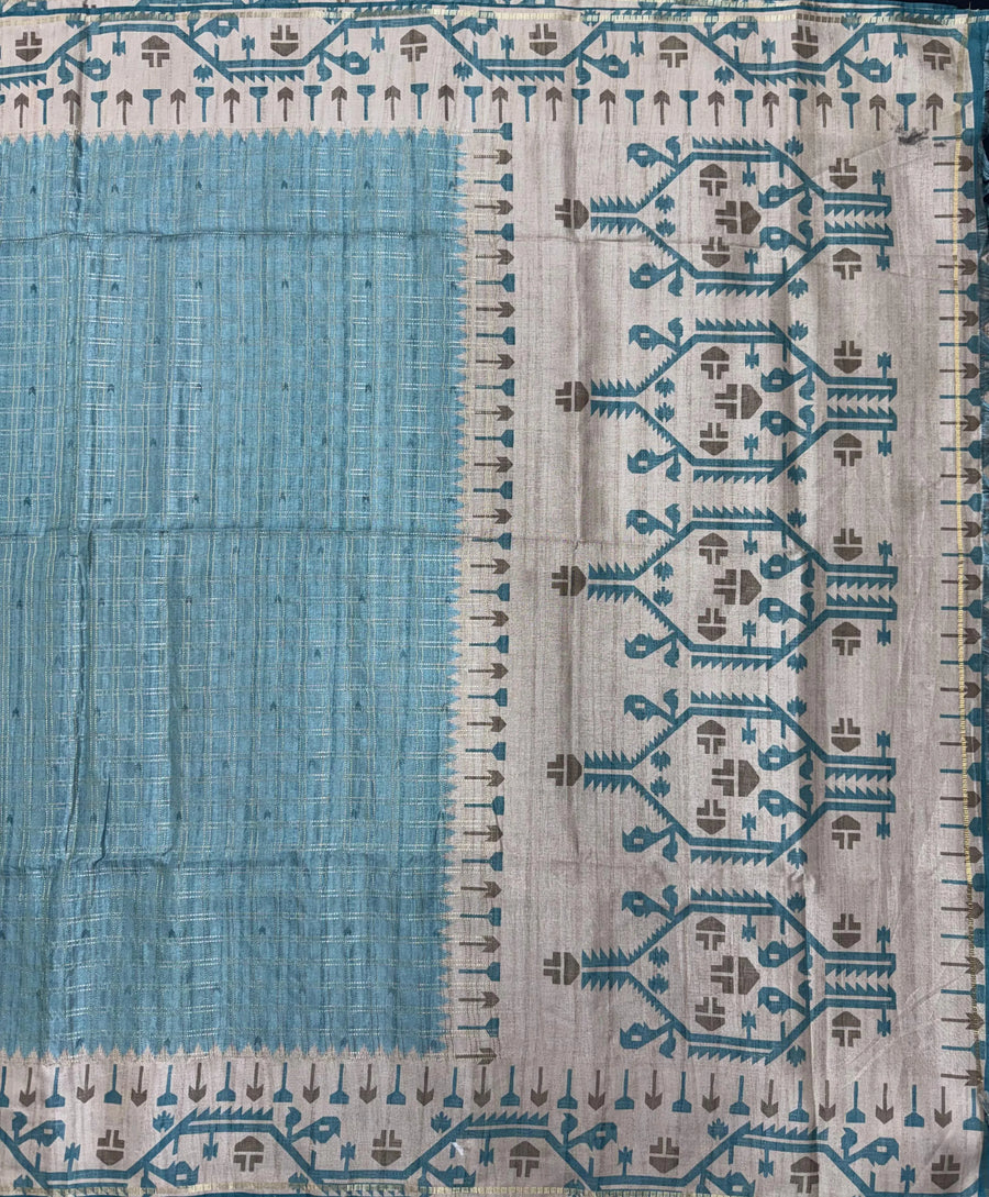 Premium Tussar Silk Saree – Traditional & Stylish (Lining Silk)