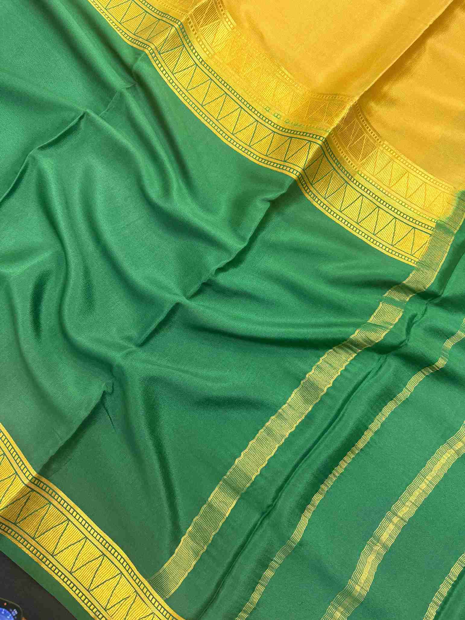 Pure Mahima H H Mysore Crepe Silk Sarees