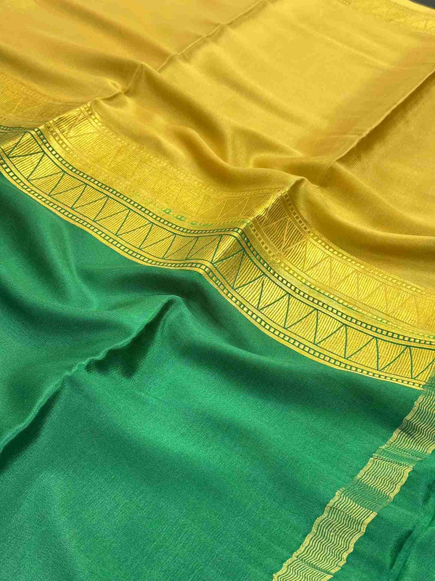 Pure Mahima H H Mysore Crepe Silk Sarees